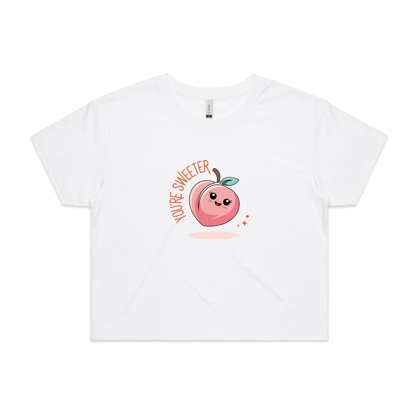 Sweeter Than a Peach Crop Tee